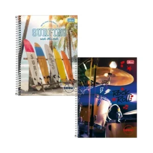 CADERNO CD ESPIRAL UNIV 96FLS 1X1 ZOOM+ MASC DIVS