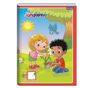 CADERNO CD BROCHURA UNIV 80FLS SEM PAUTA JANDAINHA