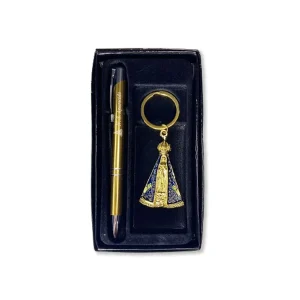 KIT CANETA COM CHAVEIRO NOSSA SENHORA APARECIDA
