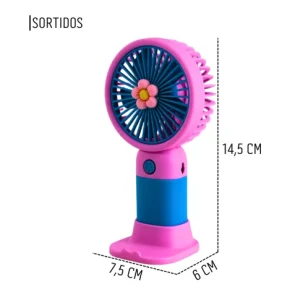 MINI VENTILADOR DE MAO PLAST CABO USB DIVS CX