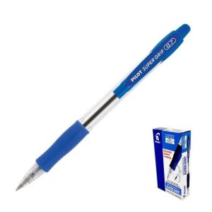 CANETA ESFEROGRAFICA PILOT 0.7 BPS SUPERGRIP AZUL