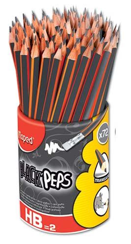 LAPIS PRETO MAPED BLACKPEP'S HB TRIANGULAR