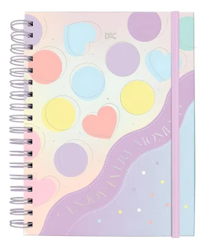 Caderno Smart Universitário Enjoy C/folhas Tira E Põe- Dac Estampado